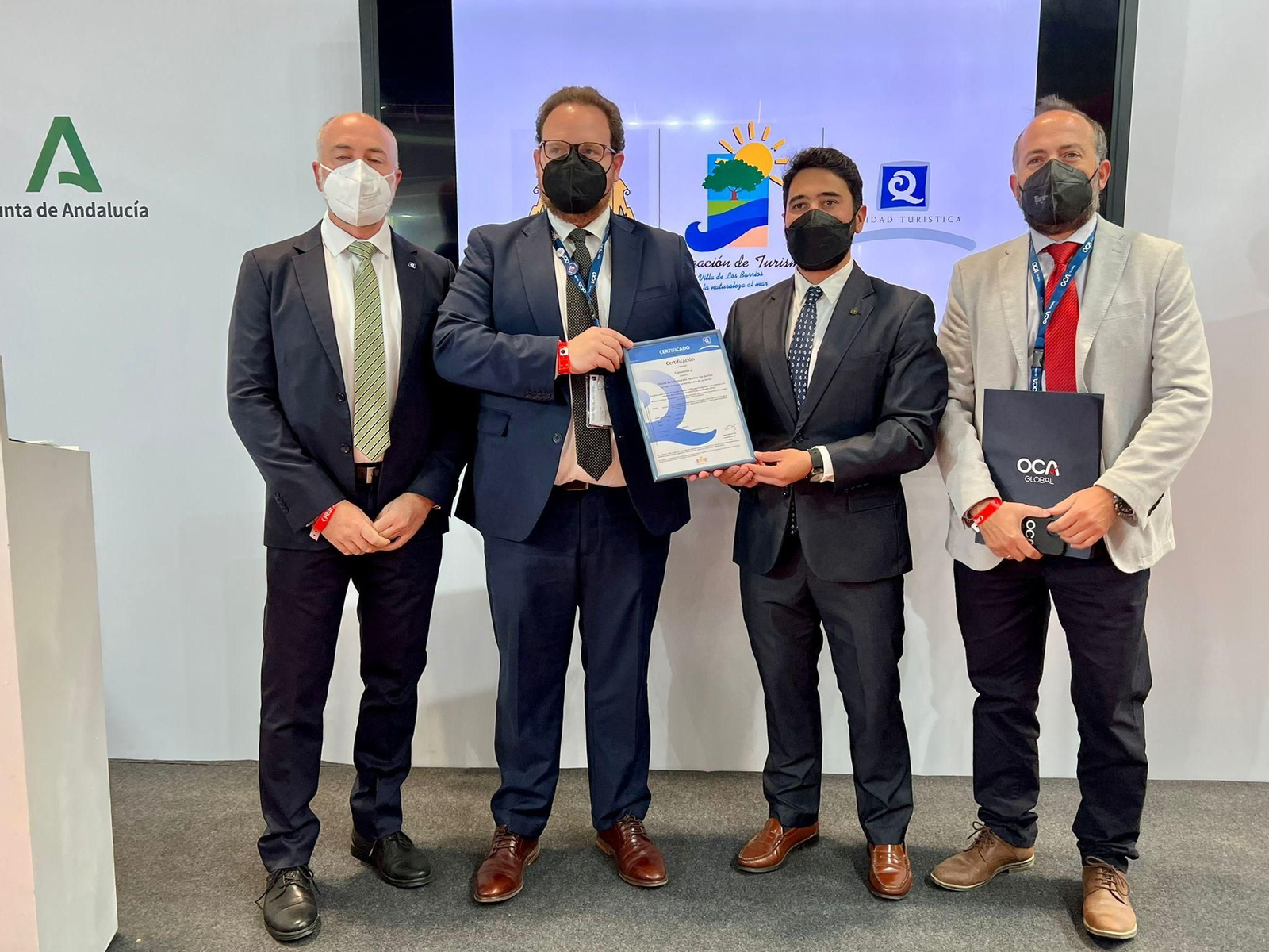 La Oficina de Turismo de Los Barrios recibe la Q de calidad.