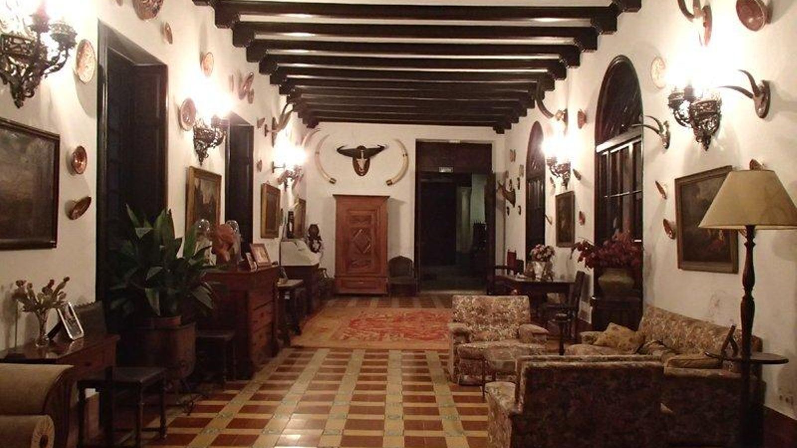 Interior del Palacio del Virrey Laserna, en Jerez. Interior del Palacio del Virrey Laserna, en Jerez.