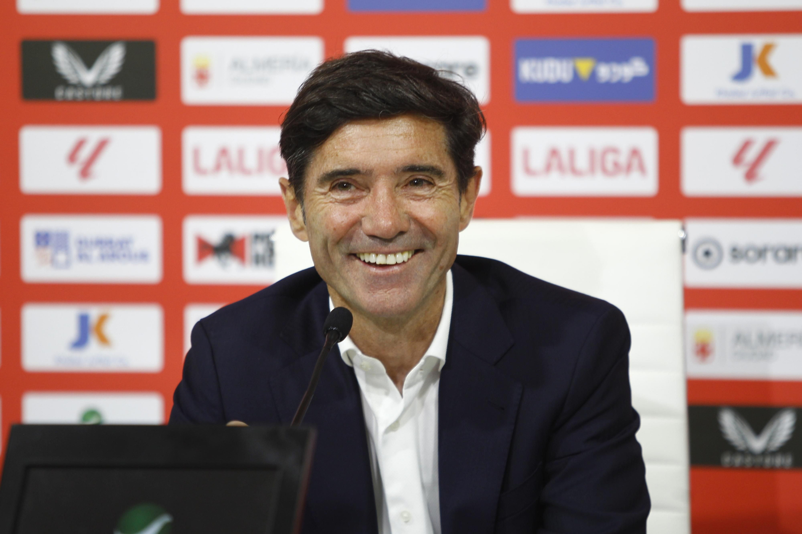 Las mejores imágenes del partido de fútbol U.D. Almería-Villarreal C.F.