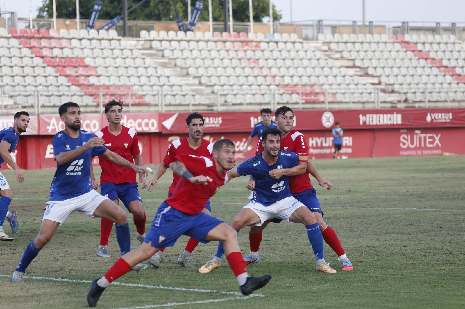 Las fotos del amistoso entre el Algeciras CF y el Xerez DFC en el Nuevo Mirador