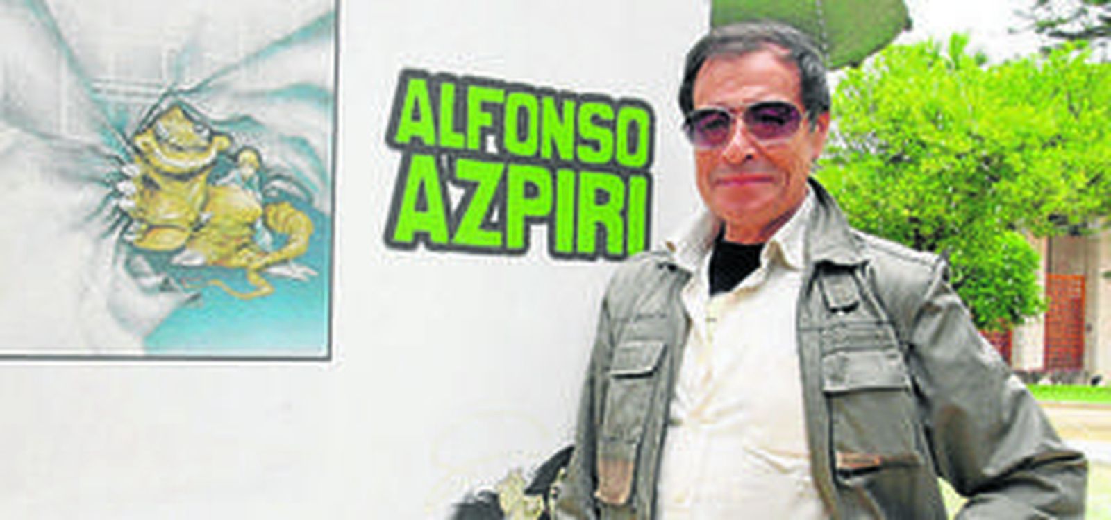 Alfonso Azpiri, uno de los autores que participan en la jornada de Carmona.