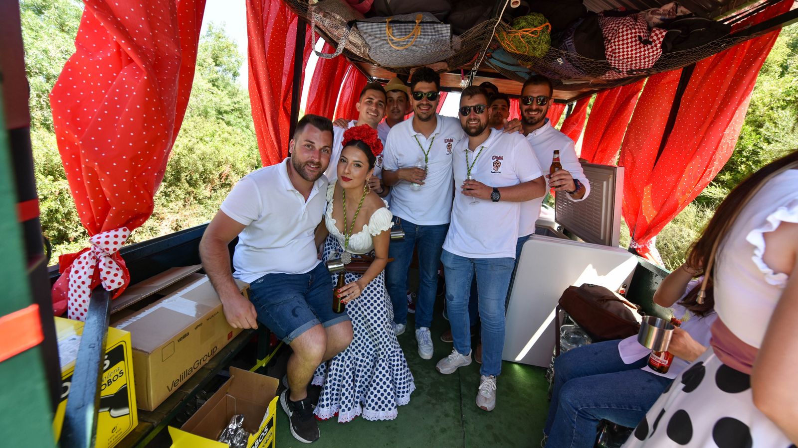 Fotos de la romería de San Isidro Labrador en Los Barrios