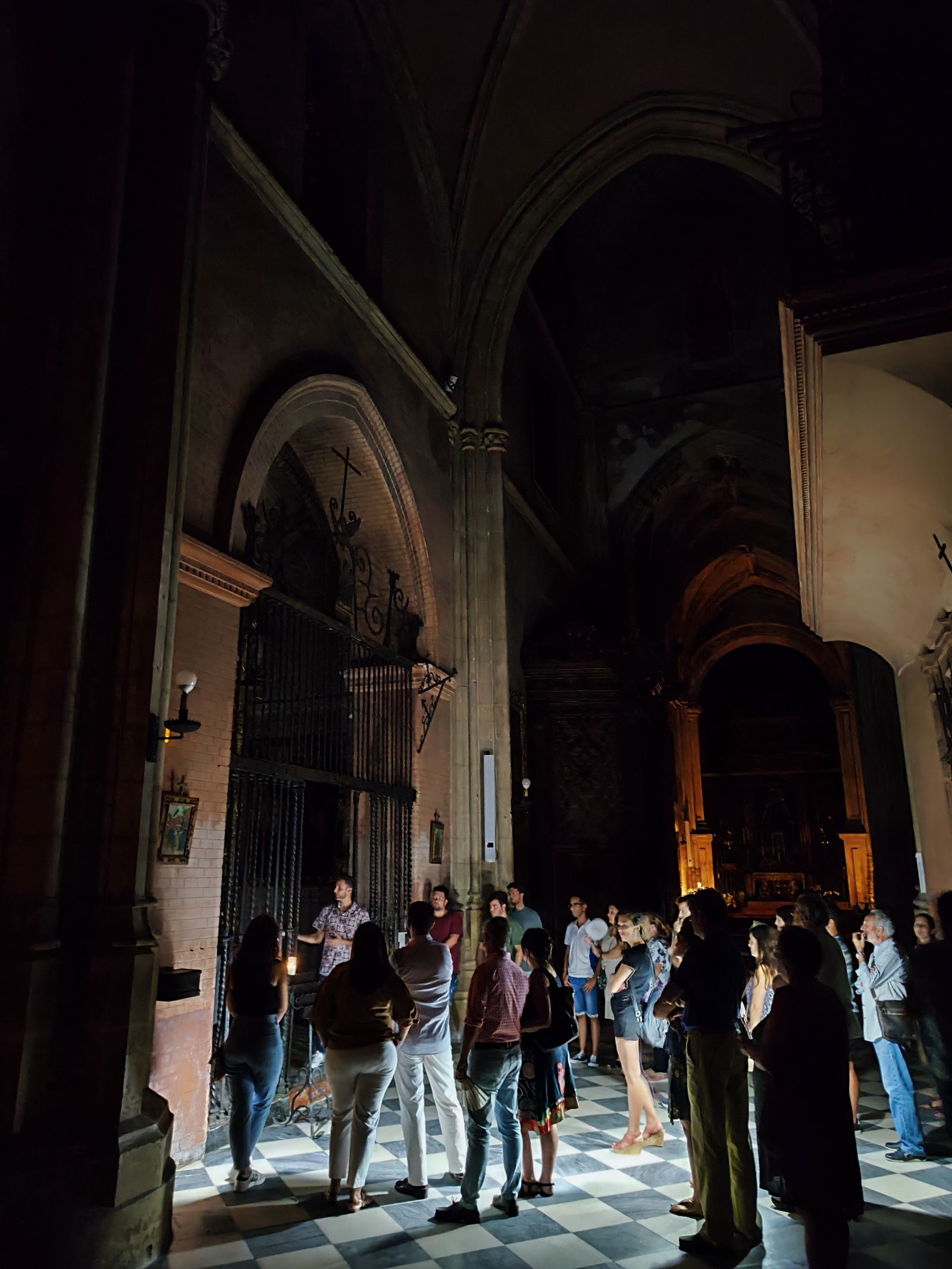 Así es la Prioral a oscuras