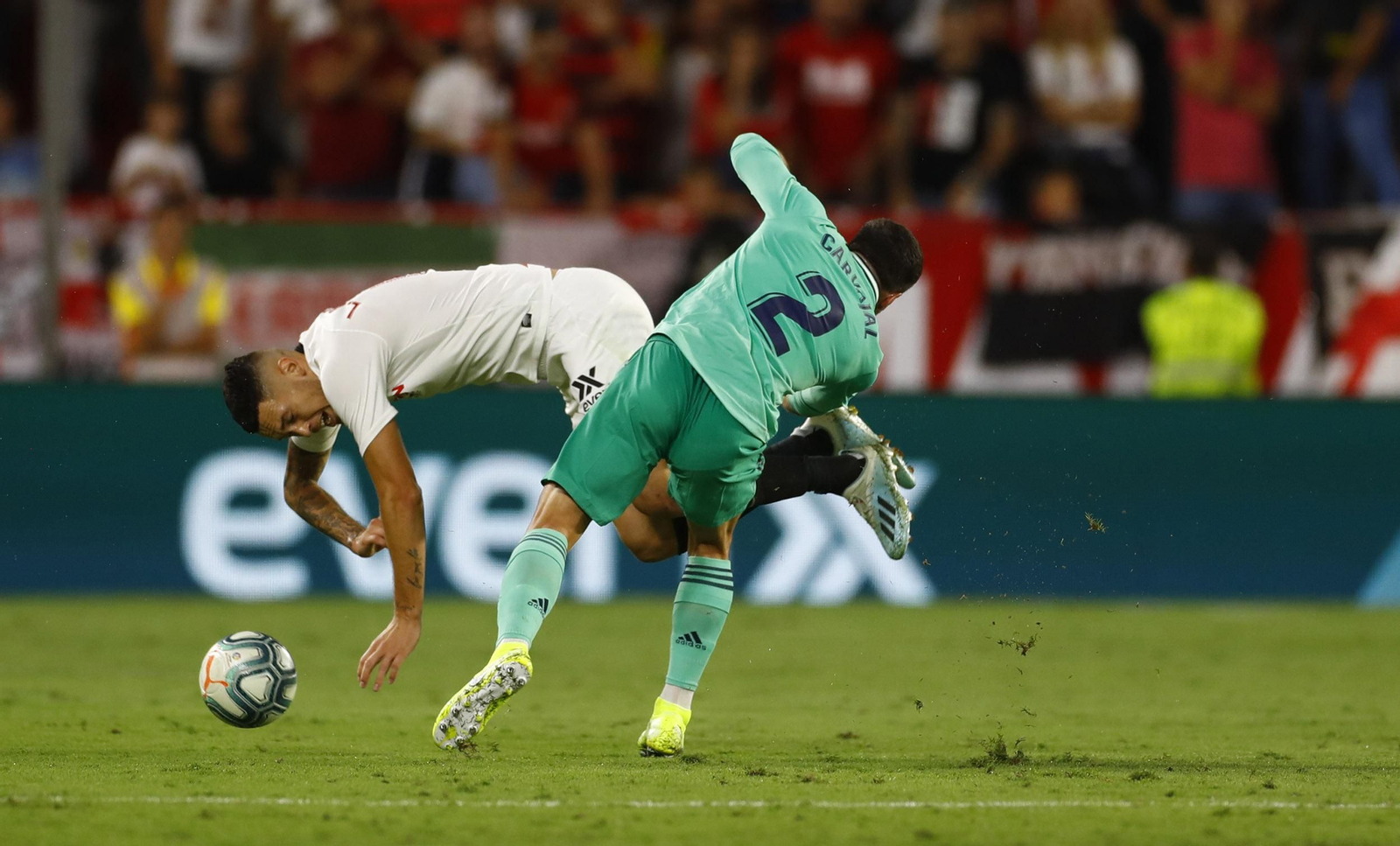 Las imágenes del Sevilla-Real Madrid