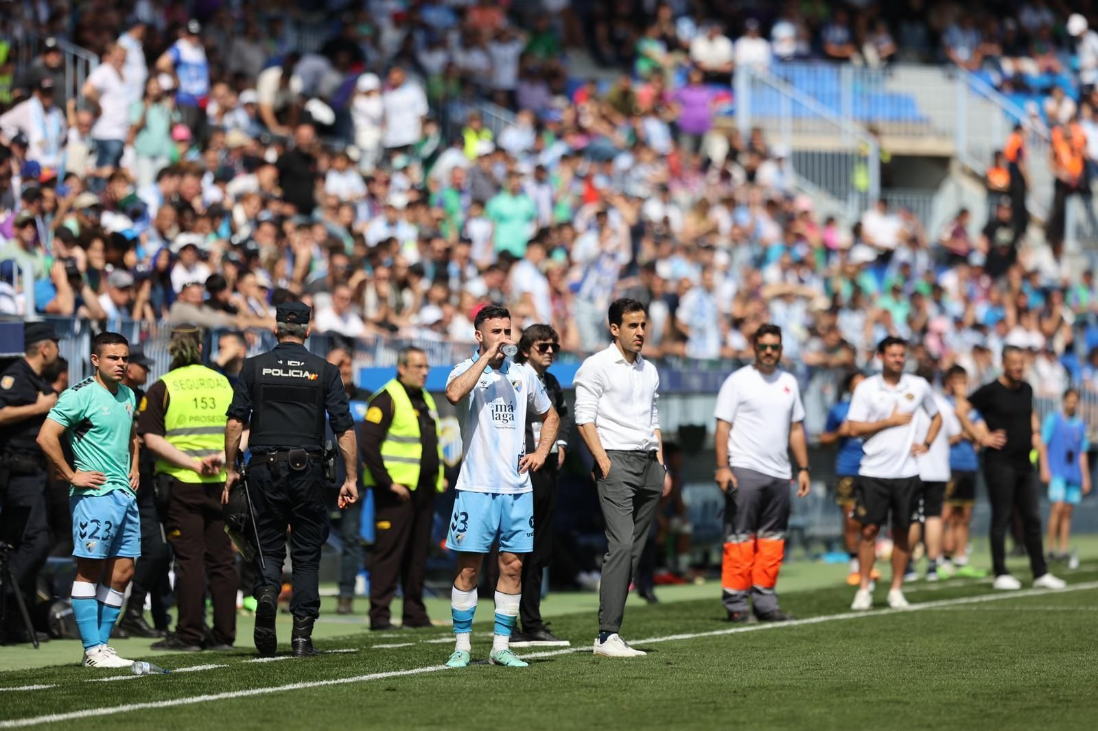 El susto de Dioni, en imágenes