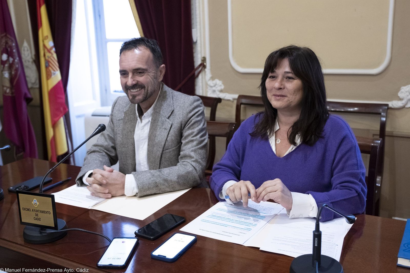 Helena Fernández, candidata de Izquierda Gaditana.