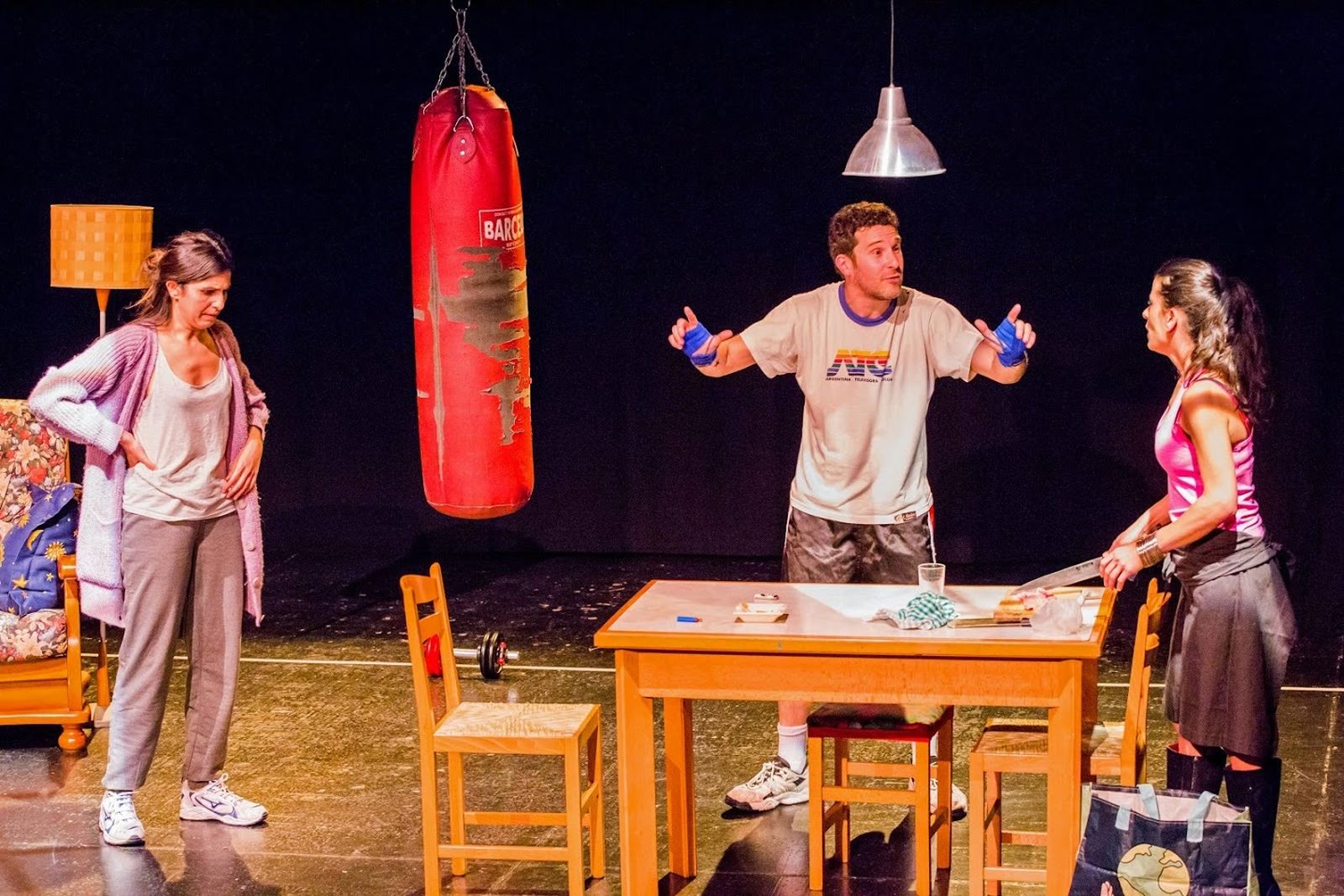 Escena de 'Las hermanas Rivas', que se representará en el CICUS.