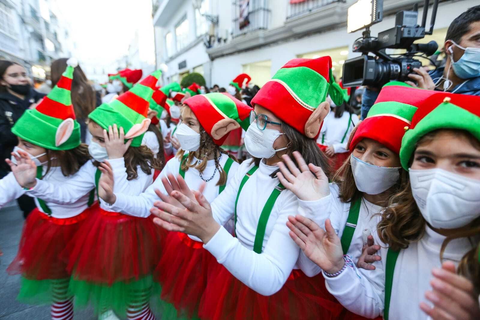 Cabalgata de Papá Noel en Chiclana