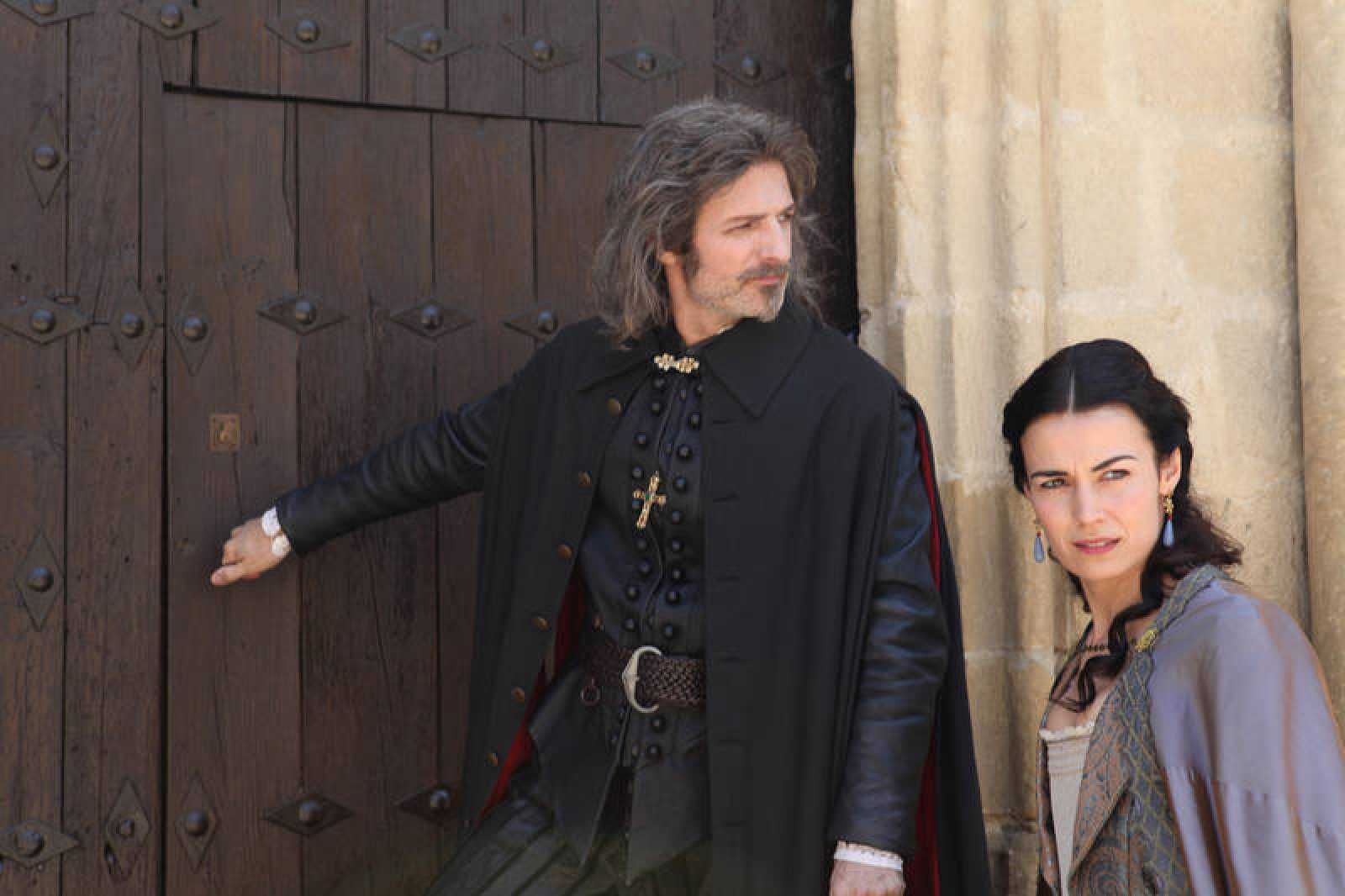 Dos de los principales protagonistas de la película de Rodolfo Montero.