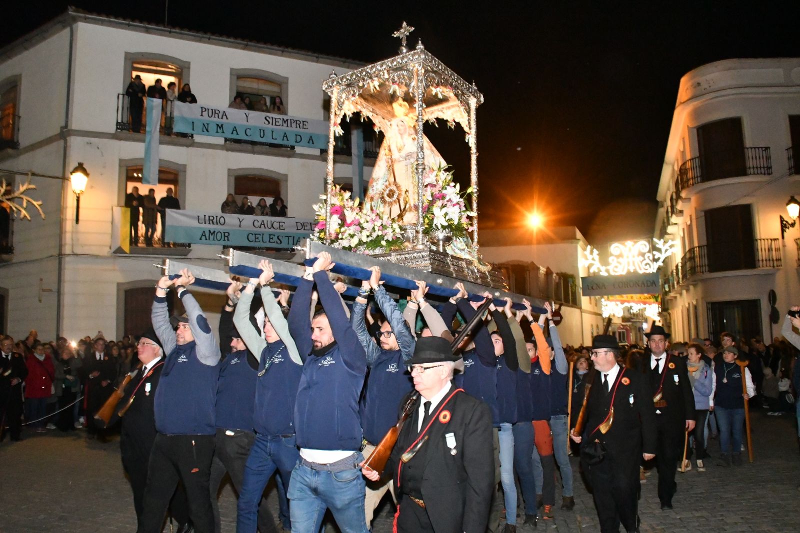 La Virgen de Luna hace su entrada a Pozoblanco.