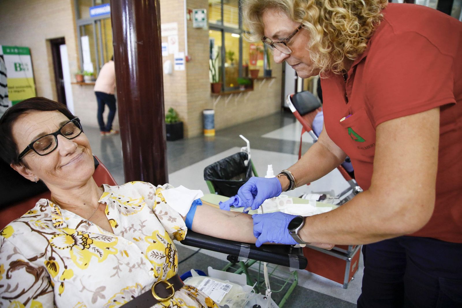 La colecta de sangre y plasma en la Universidad de Almería, en imágenes