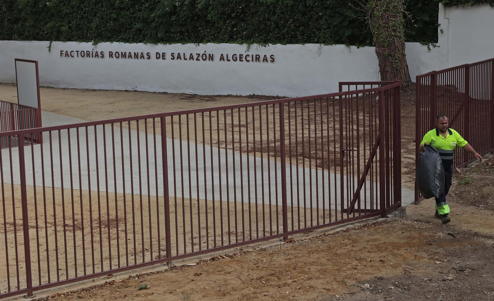 Fotos de la puesta apunto de las factorías de salazones romanas en Algeciras