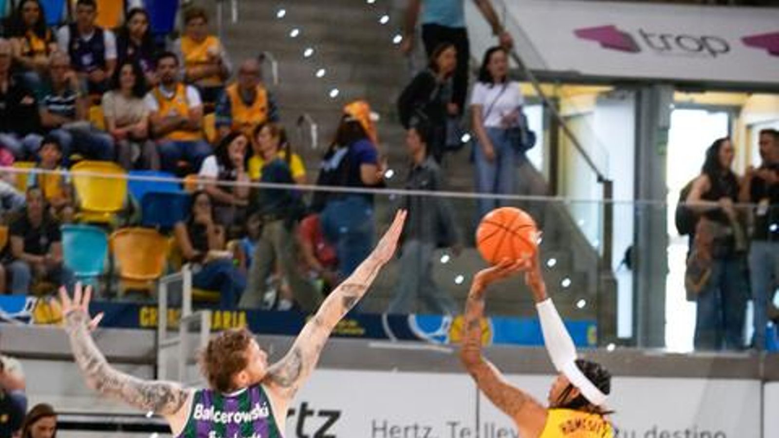 El Gran Canaria-Unicaja, en fotos