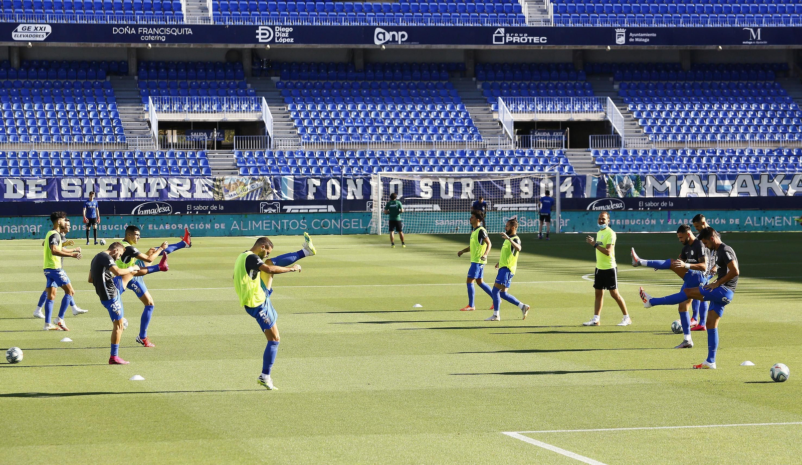 Las fotos del Málaga - Albacete
