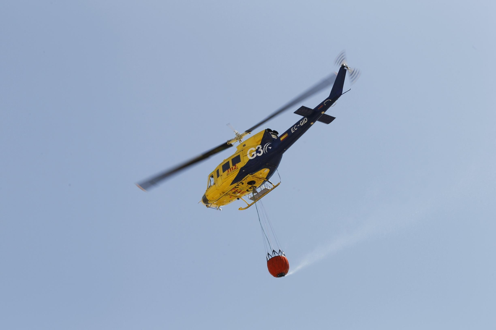 Fotogalería incendio forestal Paraje Majada del Aguilón. Huércal de Almería