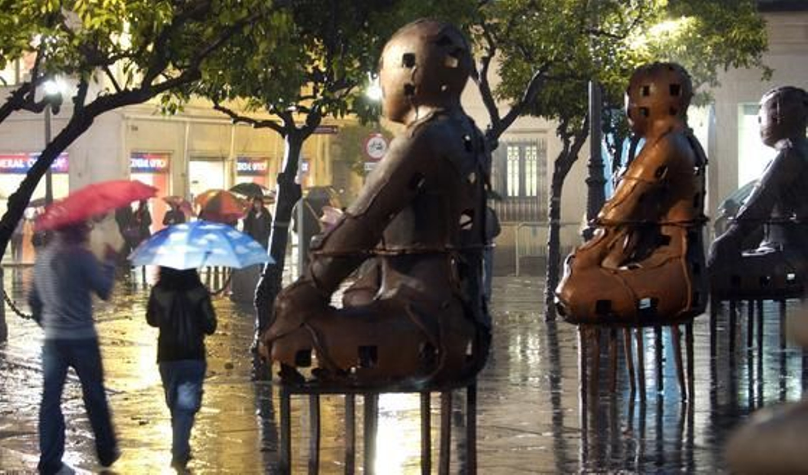 Alerta amarilla por la lluvia en Sevilla