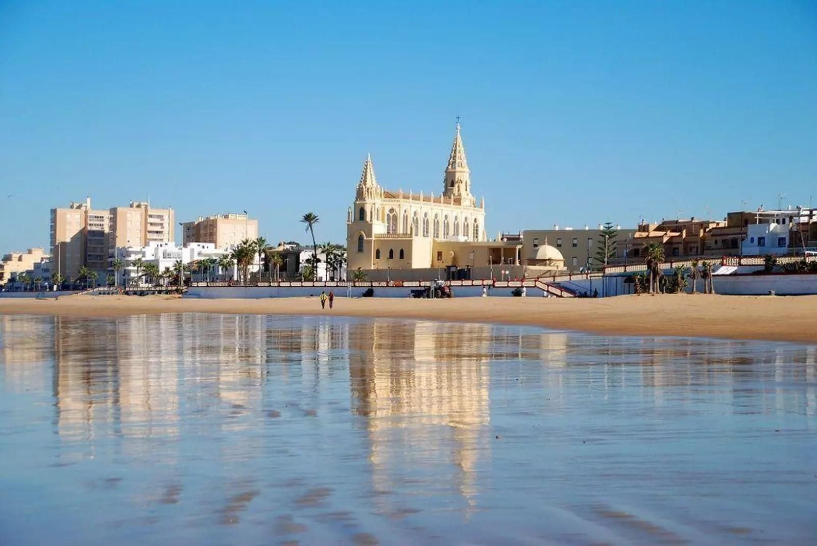 Playa de Regla, en Chipiona.