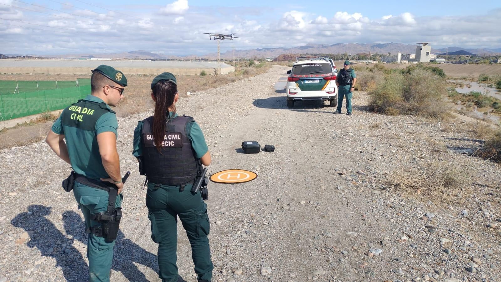 Dispositivo de búsqueda desplegado en Cuevas.