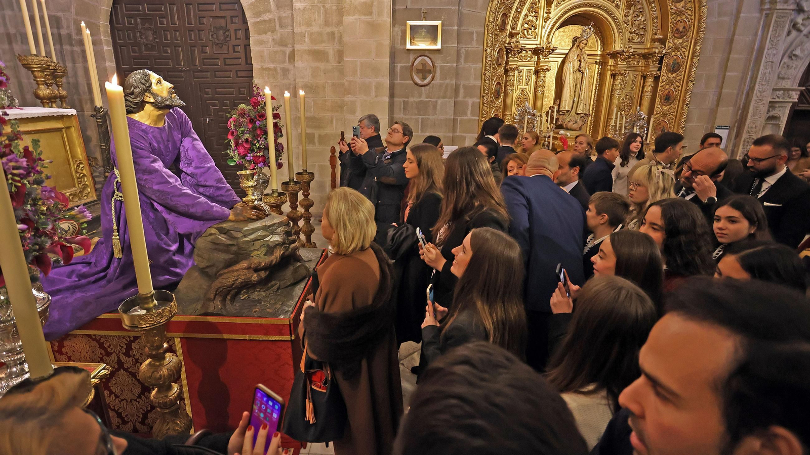 Besapiés y besamanos del primer domingo de Cuaresma en Jerez
