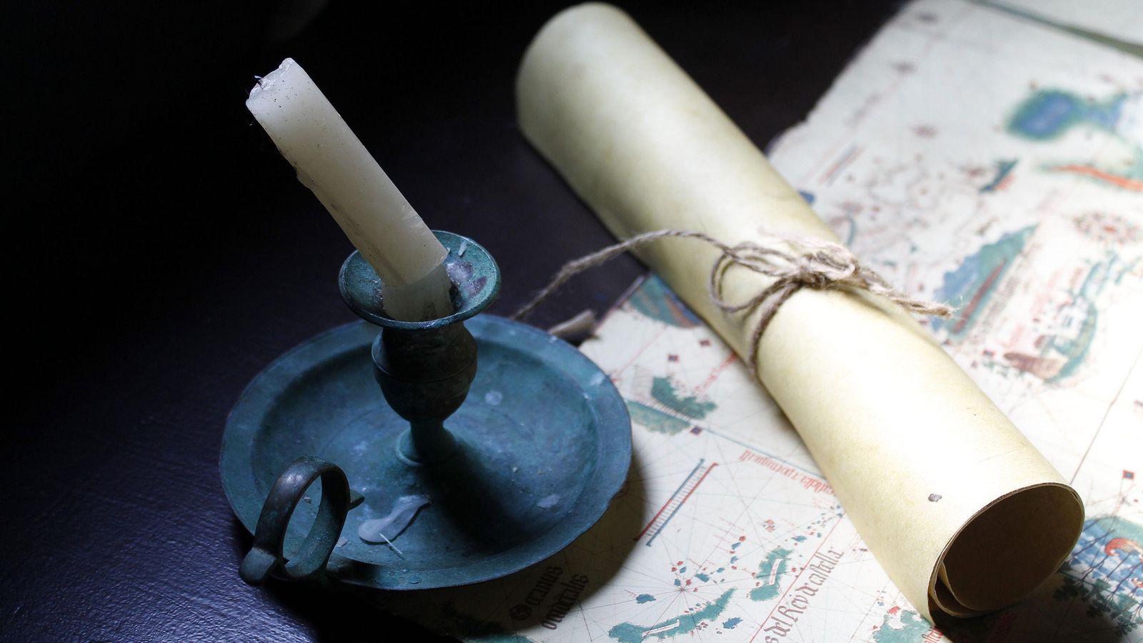 Objetos del interior de la nao 'Victoria'.