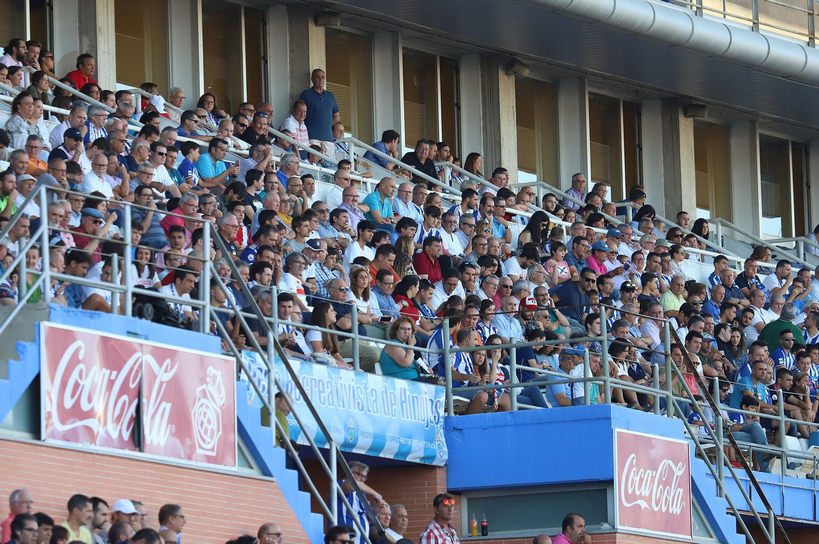 Imágenes del mejor ambiente en el Estadio Nuevo Colombino