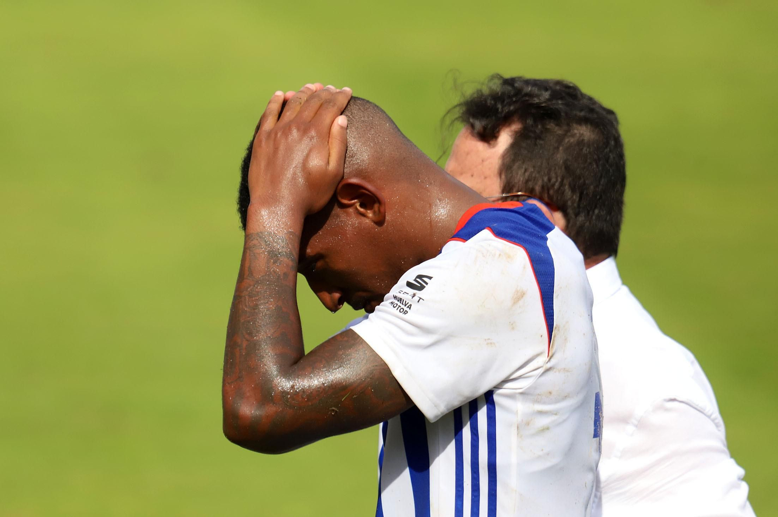 Seth se marcha conmocionado del encuentro del pasado fin de semana.