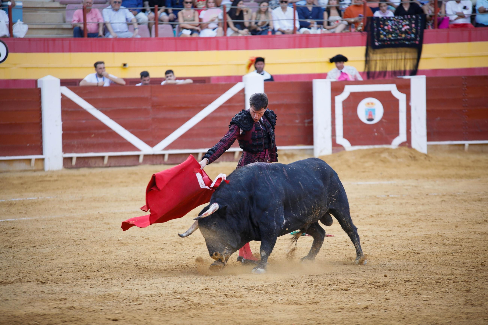 Imágenes de la corrida de toros en Roquetas de Mar