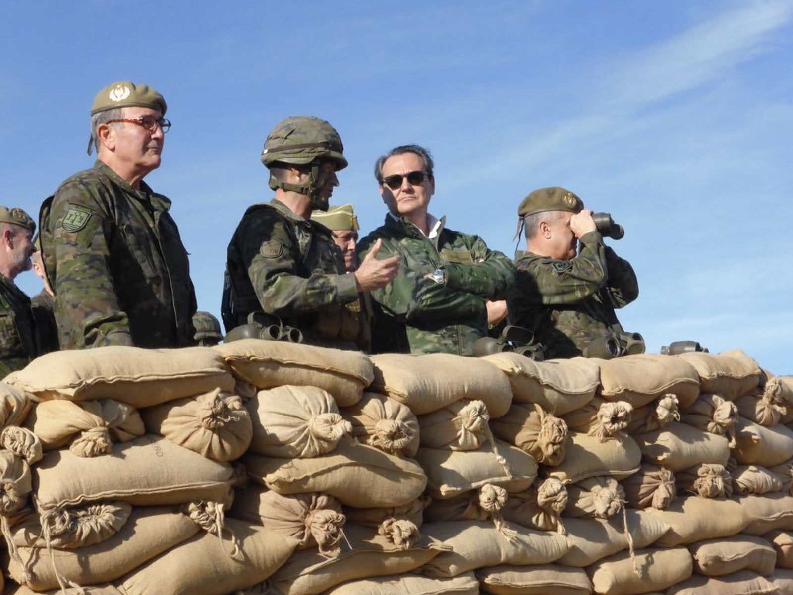 Ejercicio táctico con el JEME