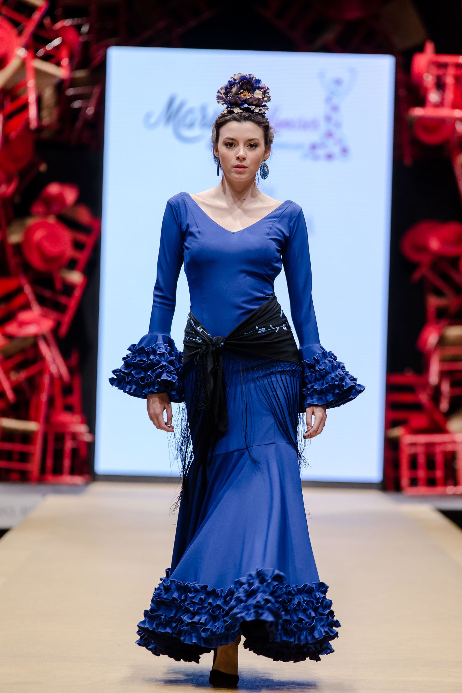 Pasarela Flamenca Jerez 2019: Maruja Lunares, el desfile en imágenes