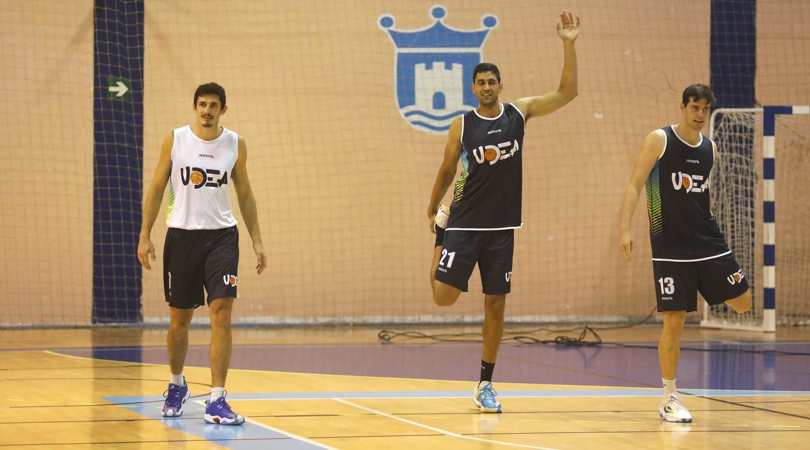 Las fotos del entrenamiento de Udea previo a su debut en Segunda FEB