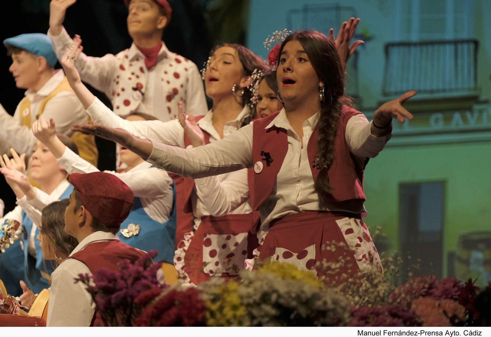 El primer coro de la final, 'En tus cinco esquinas'