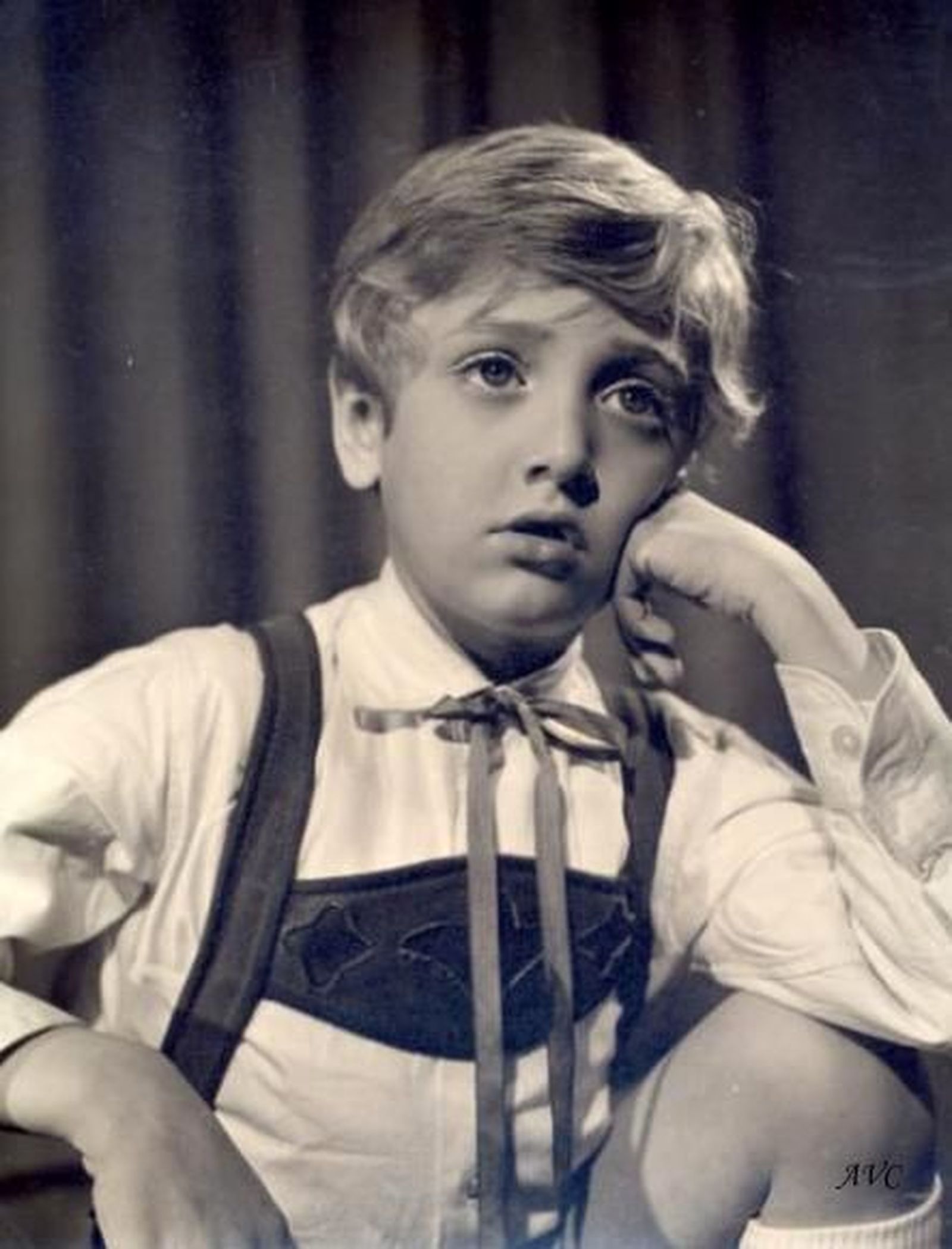 Enrique San Francisco de niño