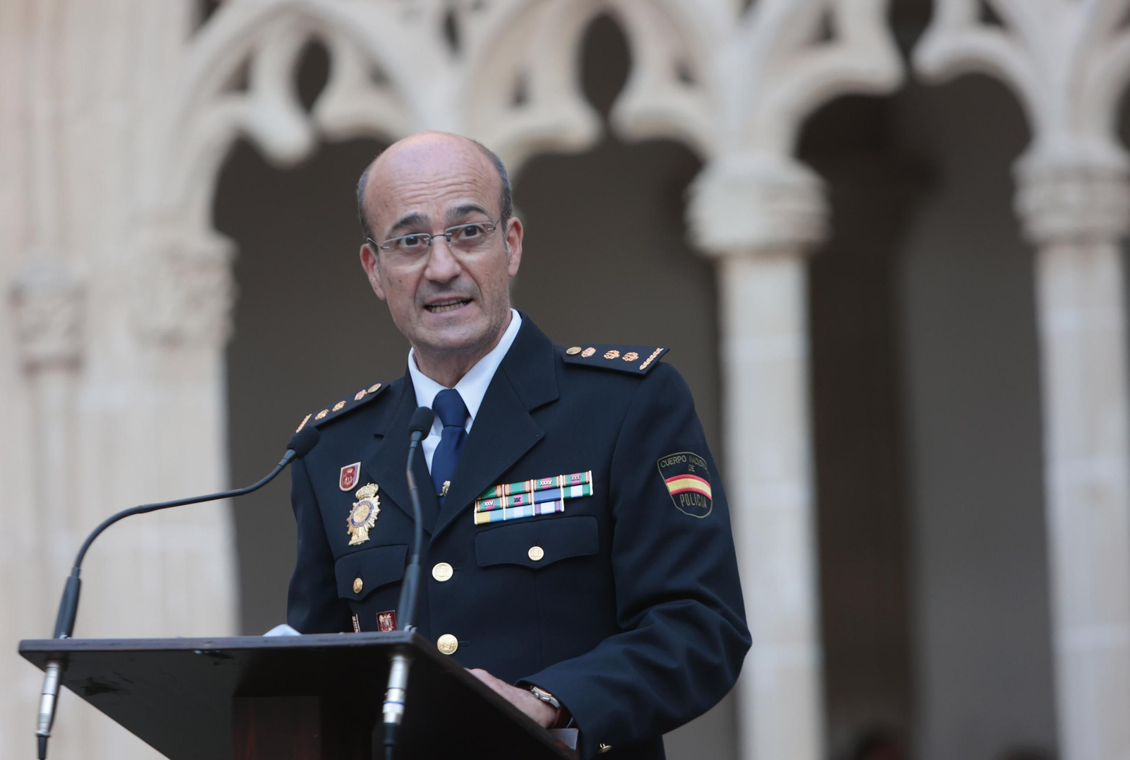 Entrega de Diplomas a la Policía Nacional de Jerez por la Medalla de Oro