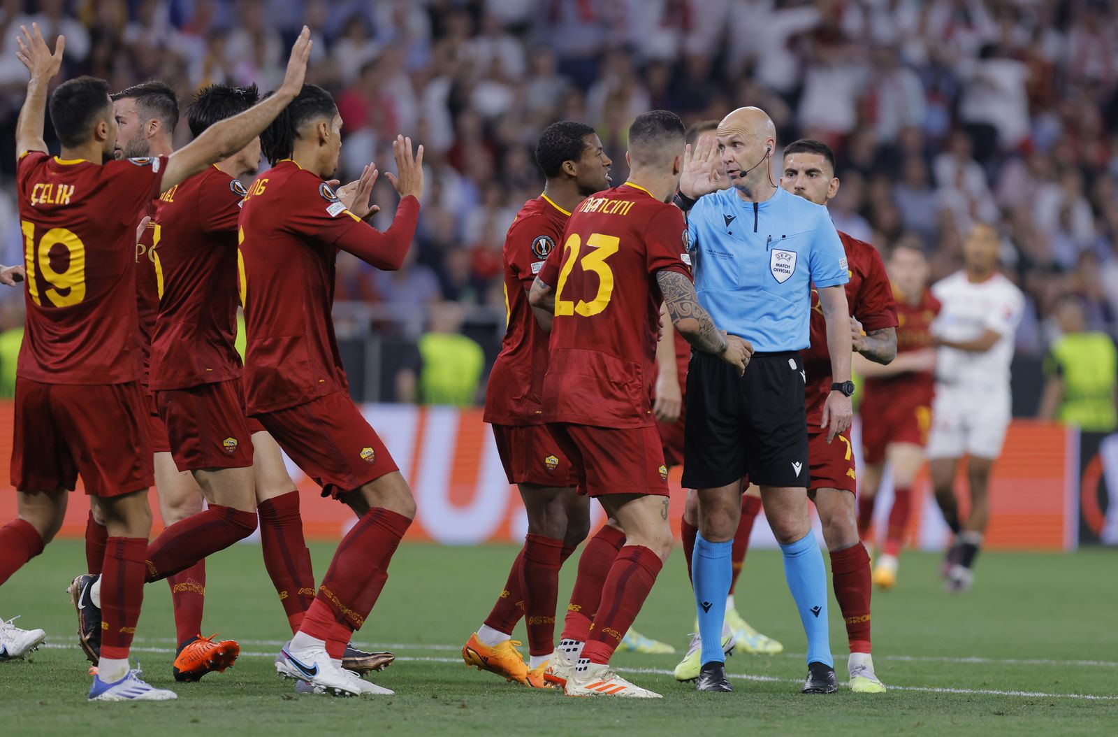 Las imágenes del Sevilla-Roma