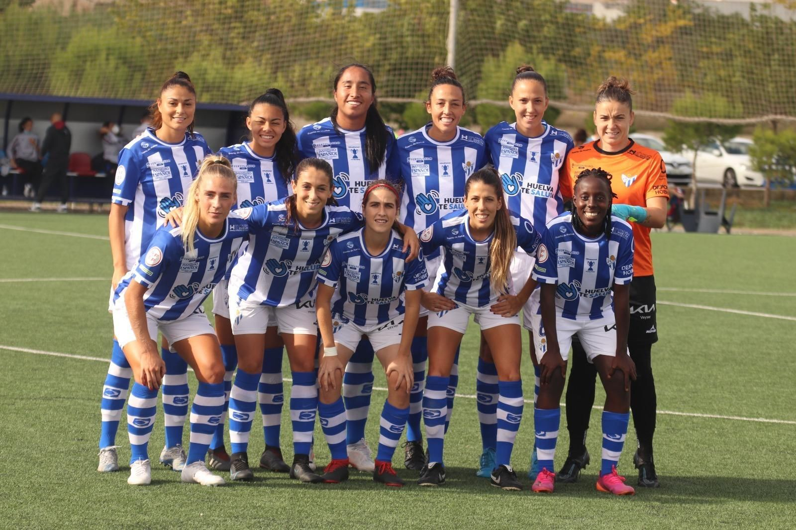 Equipo titular que alineó el Sporting de Huelva en su visita al Levante.
