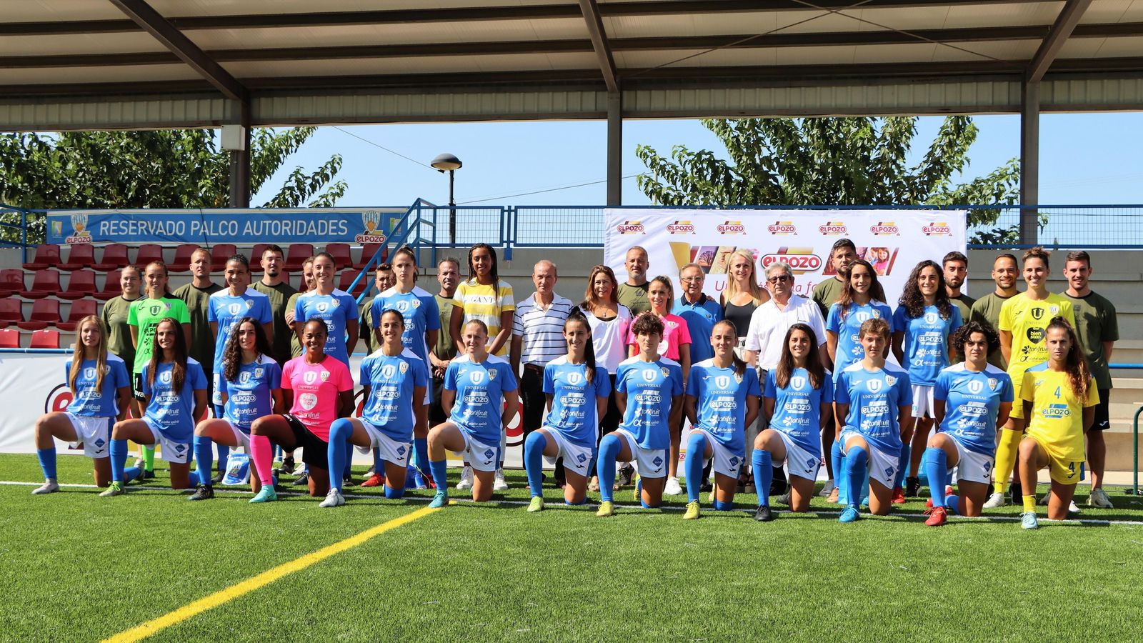 El Alhama ELPOZO de fútbol femenino también cuenta con el patrocinio de la compañía.