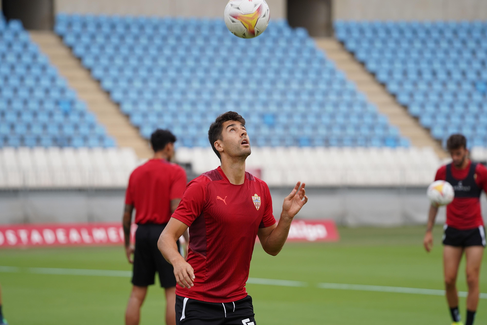 Fotogalería del entrenamiento del Almería, jueves 19
