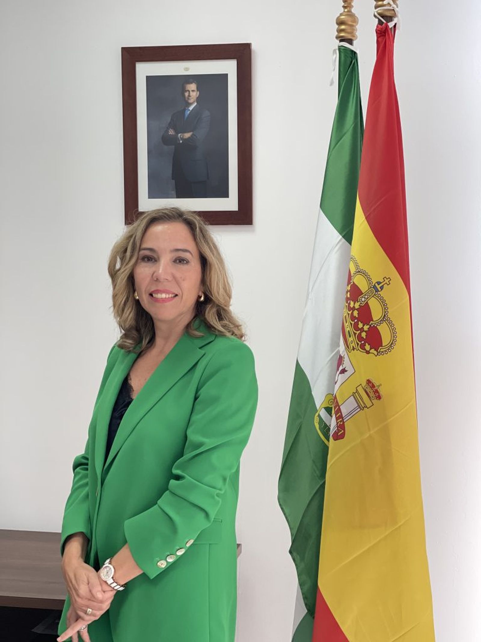 La magistrada Aurora