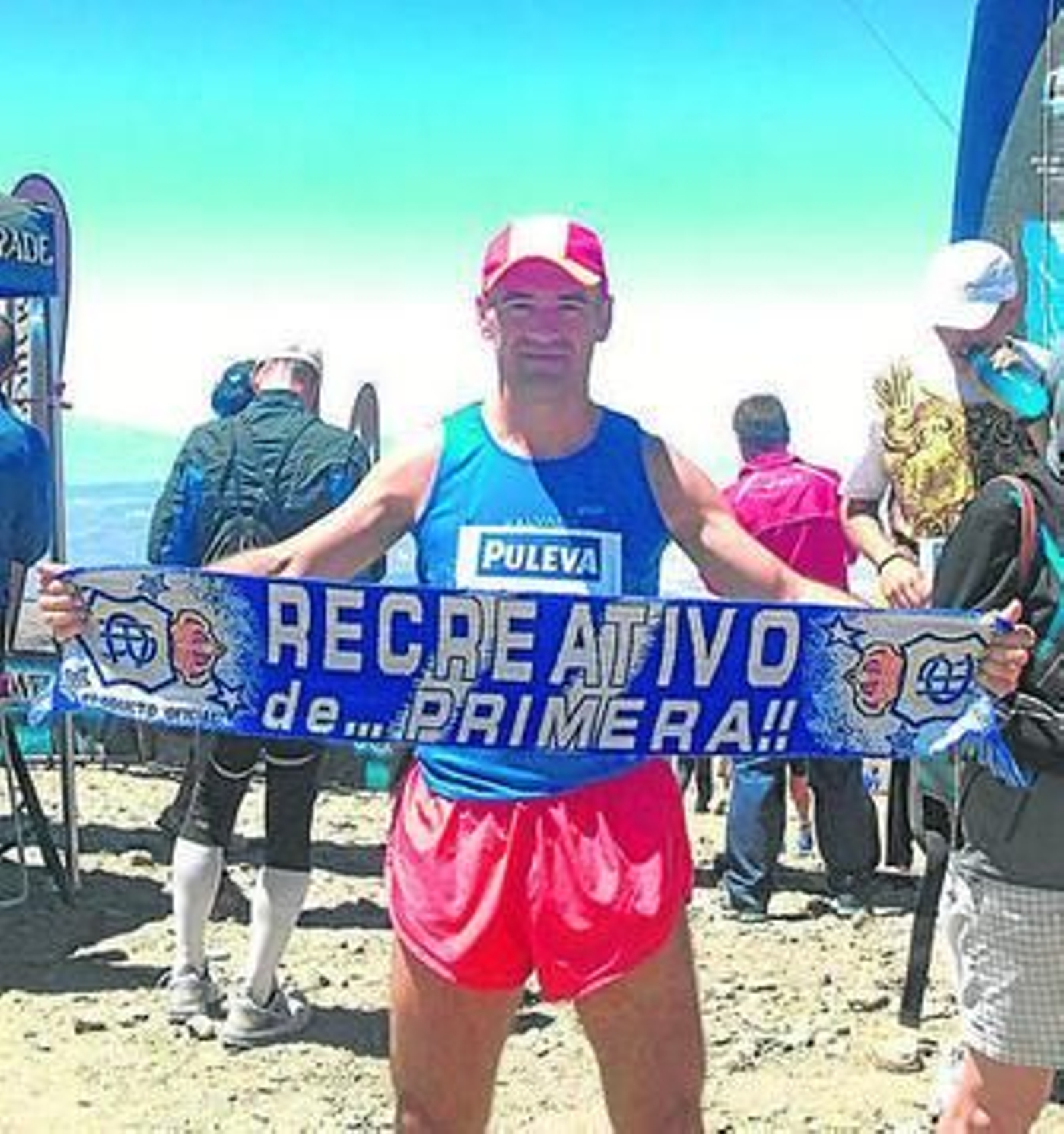 Es un profesor con vocación de atleta