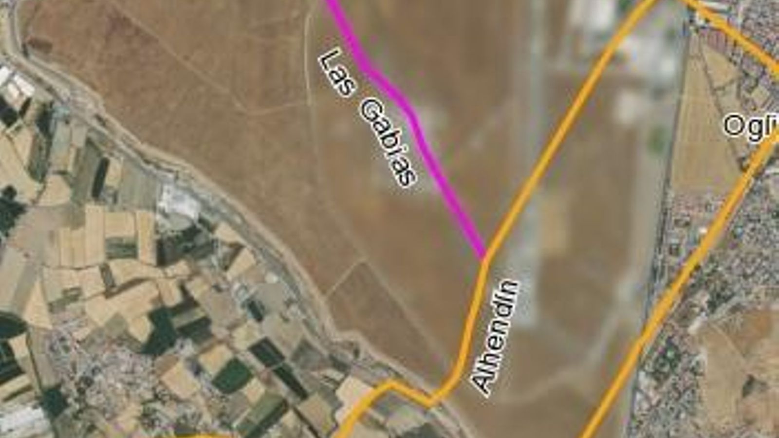 La base aérea, entre cinco municipios.