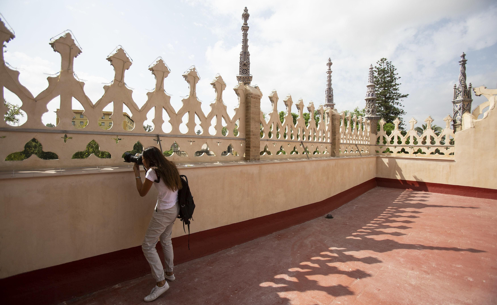 El Pabellón Real tras su restauración