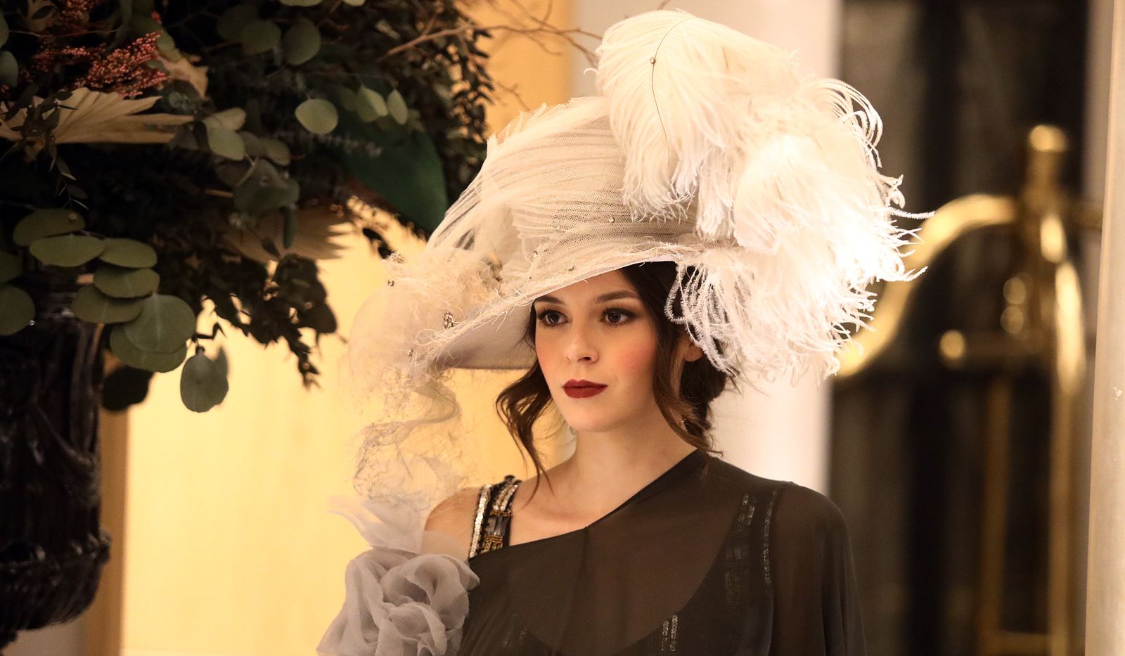 Ángeles Verano presenta su nueva colección en el 'Hotel Casa Palacio María Luisa'