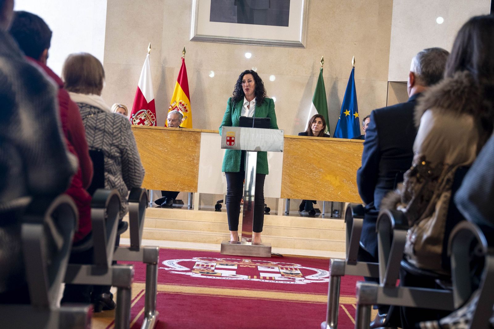 La galería del Escudo de Oro de la Ciudad de Almería a Juan Rigaud