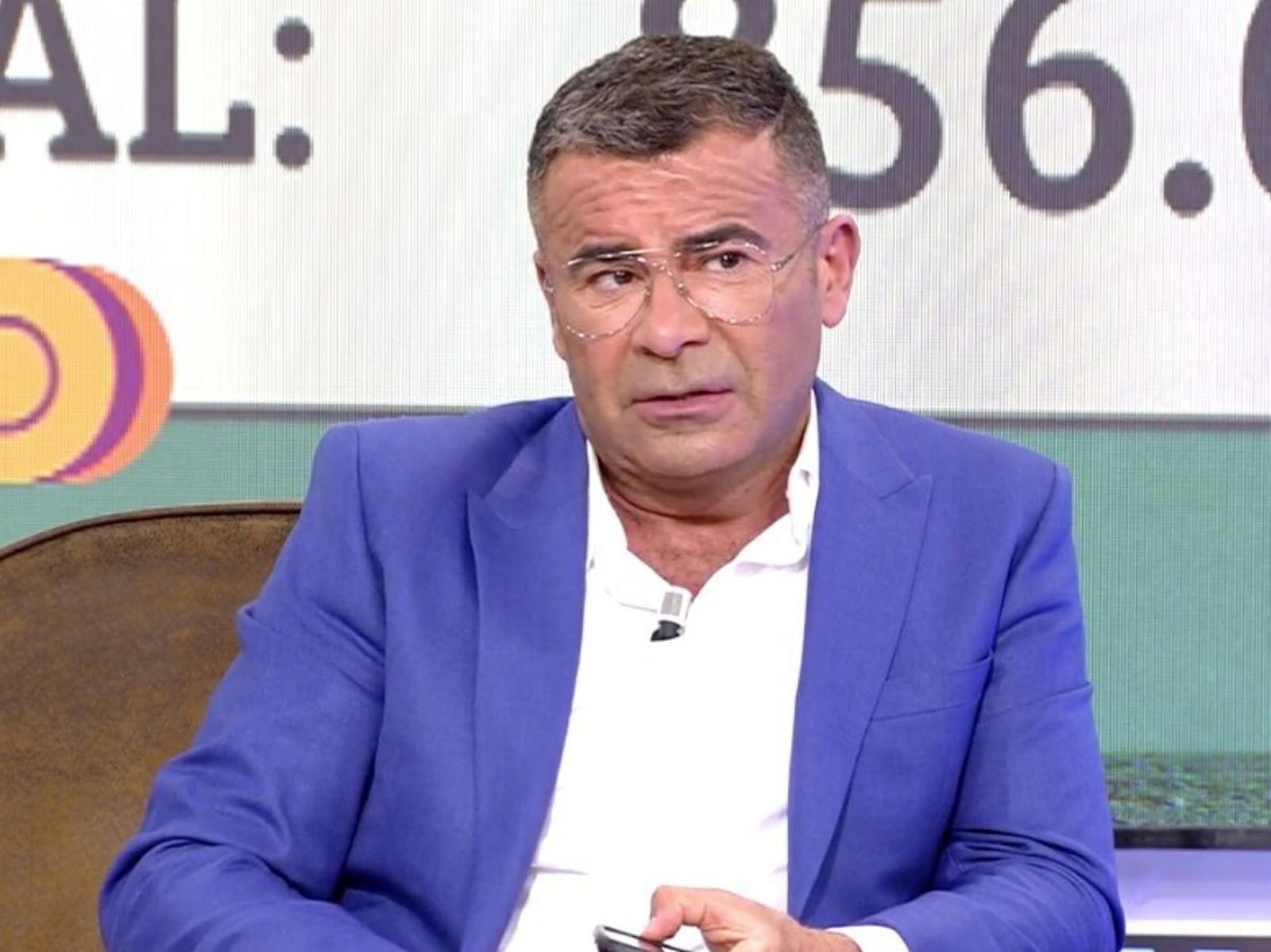 Jorge Javier Vázquez , en el plató de 'Sálvame'.