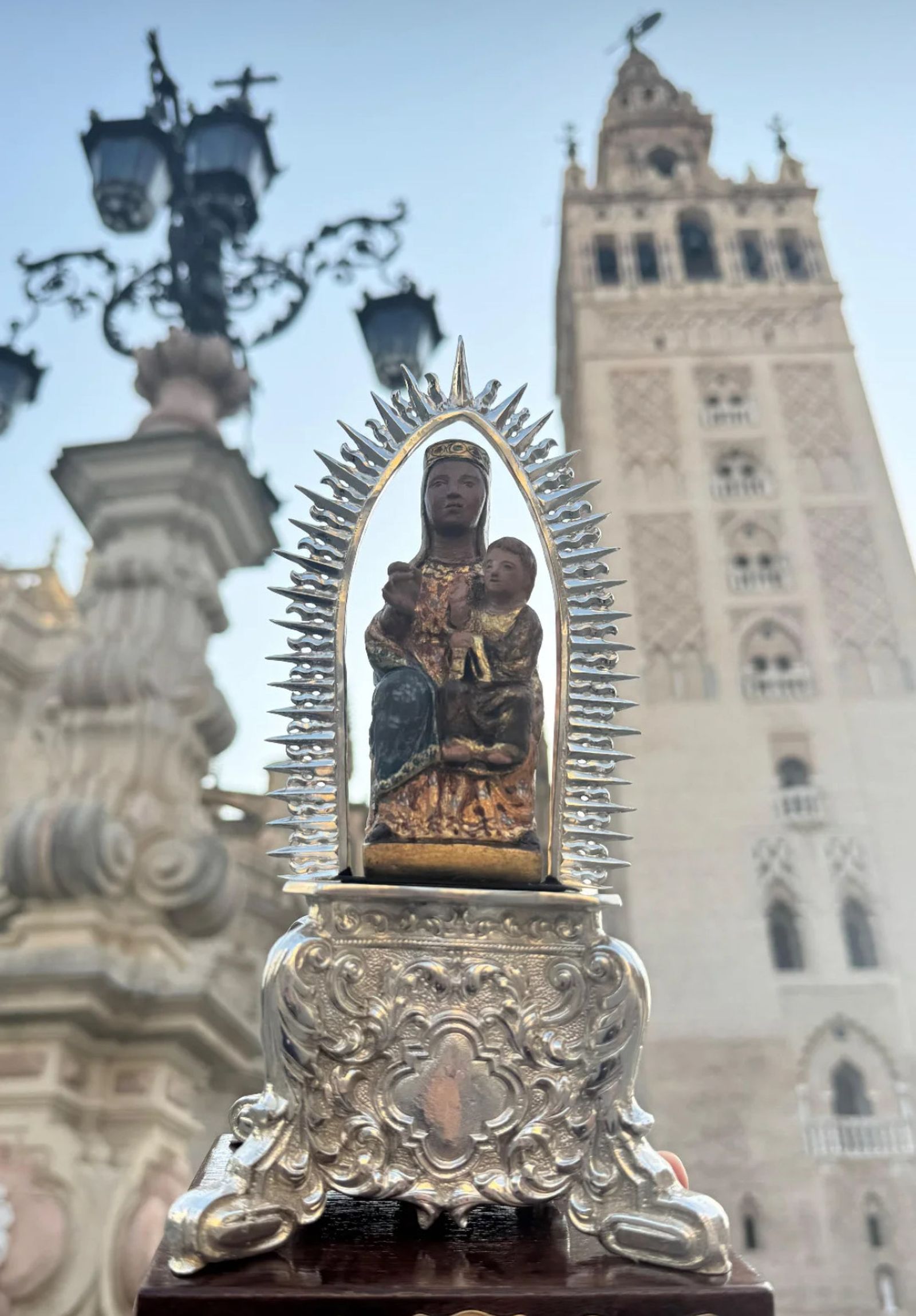 La réplica de la imagen que recibirá culto en la Catedral