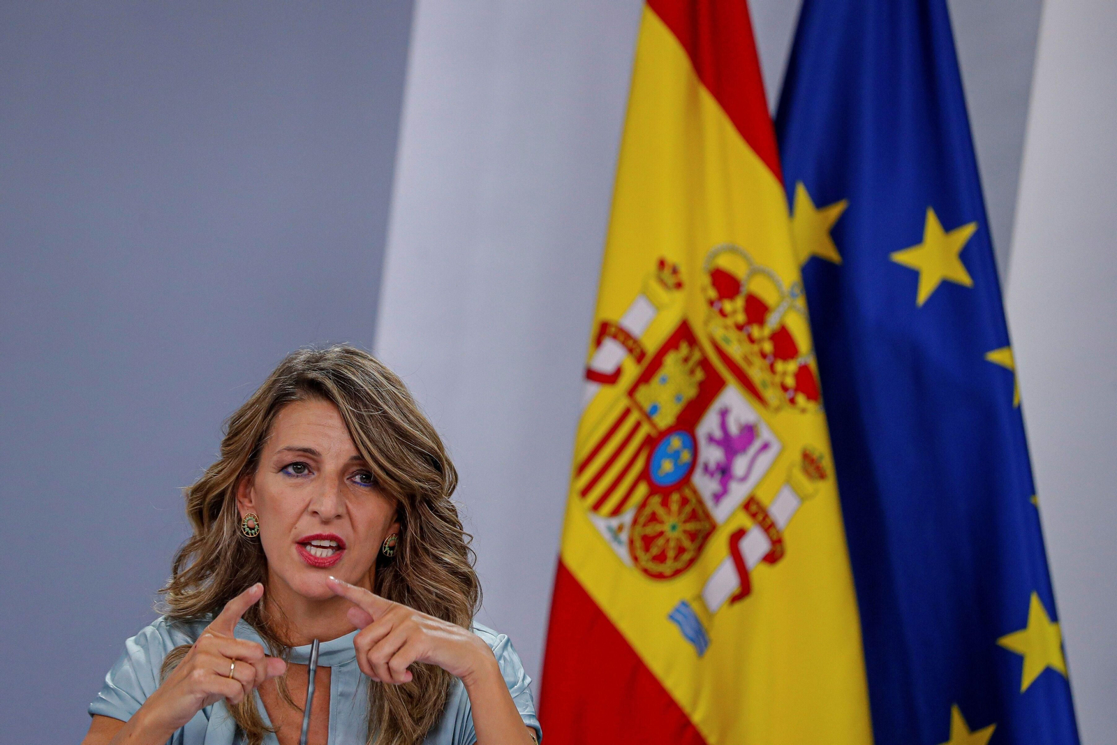 Yolanda Díaz, ministra de Trabajo