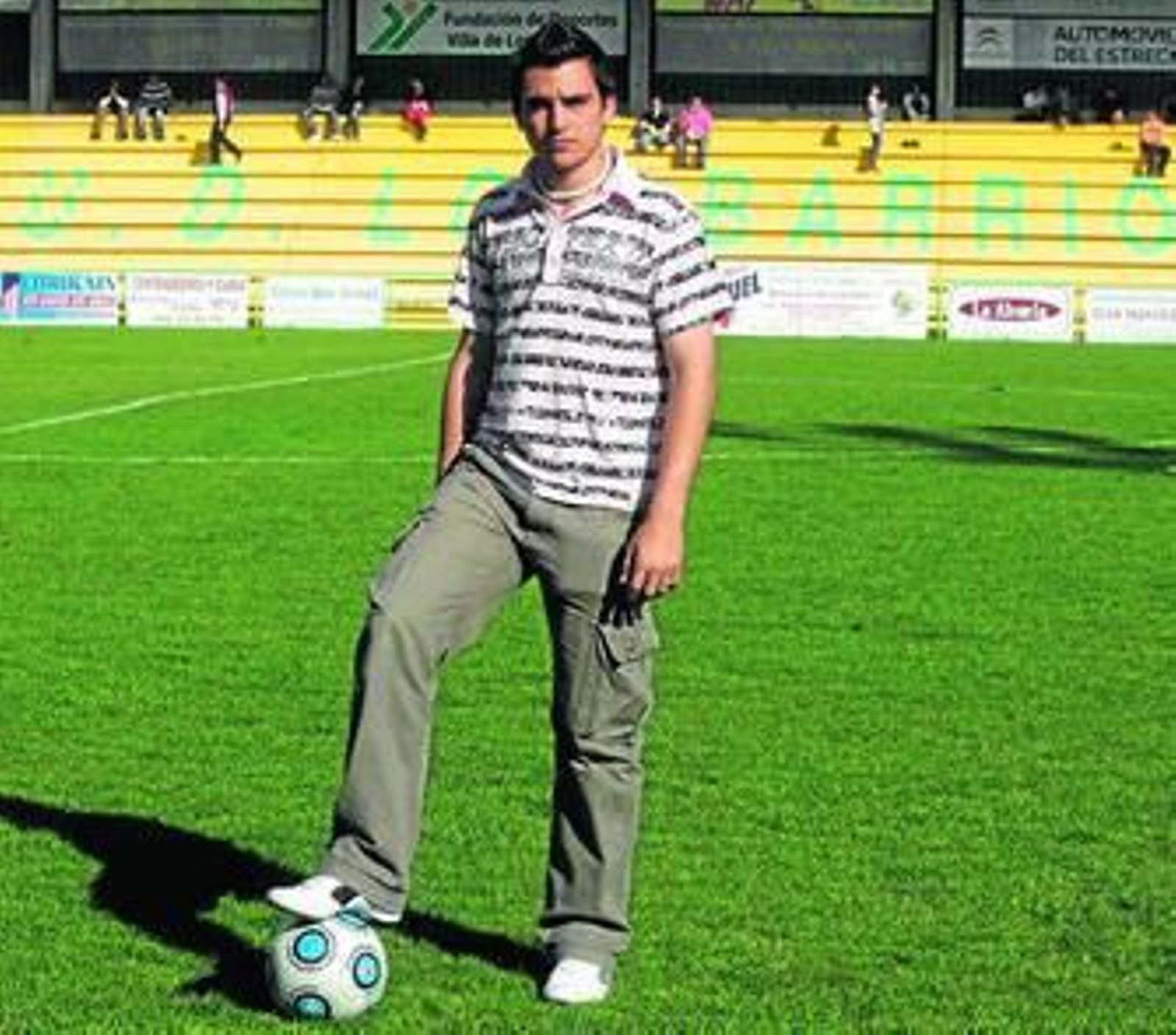 El barreño Canito, el pasado sábado en el San Rafaeel.