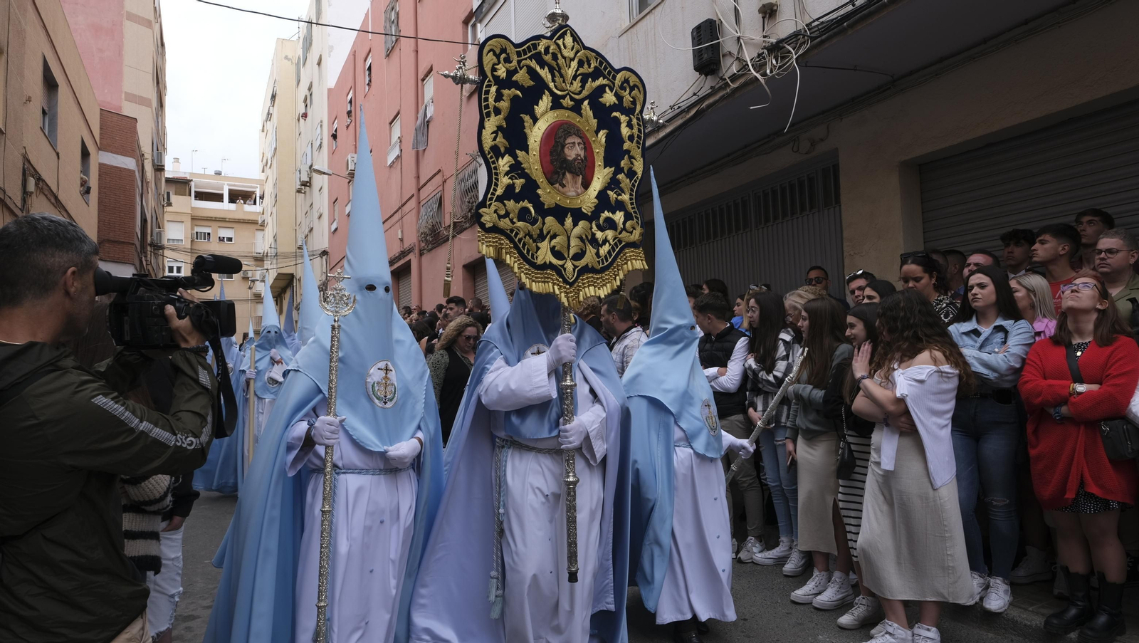 La procesión de Los Ángeles en Almería, en imágenes