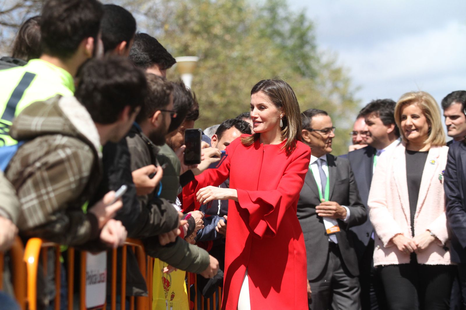 Imágenes de la visita de la reina Letizia a Huelva
