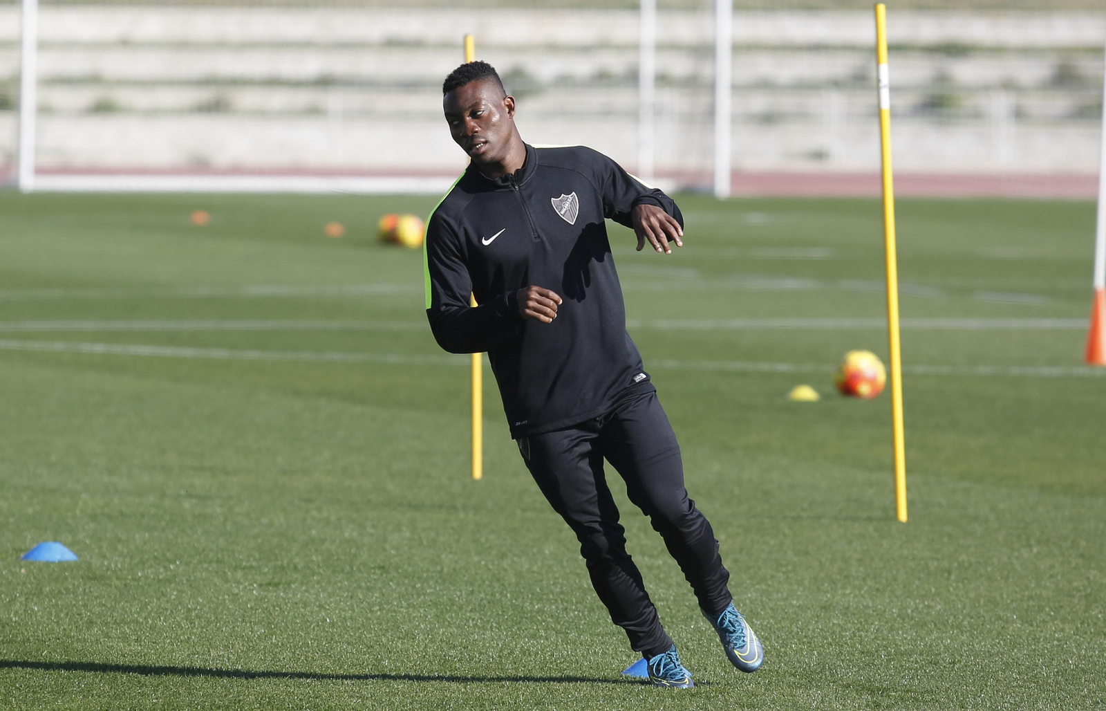 La etapa de Christian Atsu en el Málaga CF, en imágenes